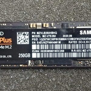 Samsung 970 EVO Plus NVMe M.2 SSD 250GB